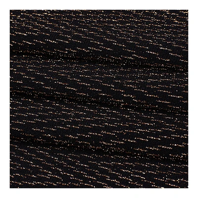 ผ้าถัก Jacquard สีทองและสีเงิน
