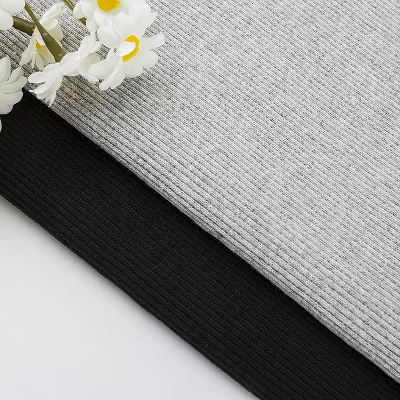 Rib Knit Jersey Fabric