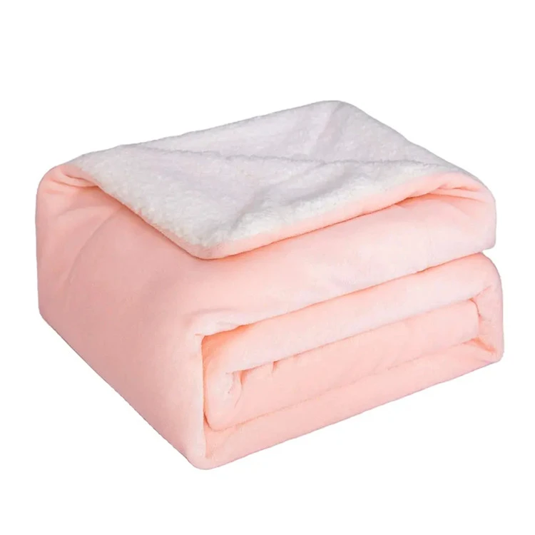 Sherpa Baby Swaddle Blanket