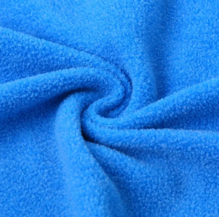 ผ้าฟลีซ Sherpa Boucle แปรงสองด้าน