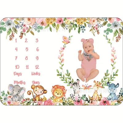 ชุดของขวัญผ้าห่ม Baby Milestone