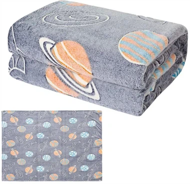 ผ้าห่มเรืองแสง Super Soft