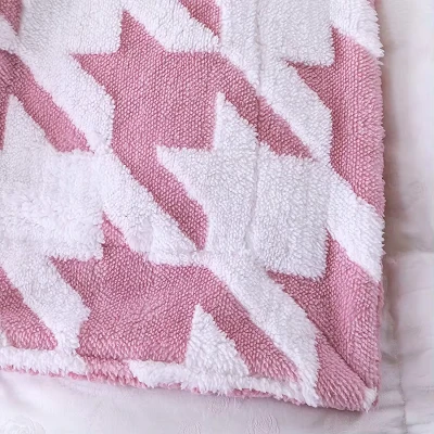 Print Winter Sherpa Blanket